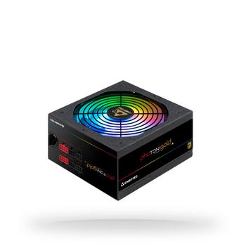 CHIEFTEC Photon RGB 750W ATX 12V 90 proc Gold Active PFC 140mm silent RGB fan (GDP-750C-RGB)