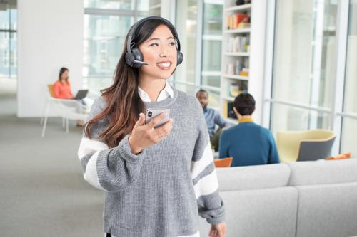 LOGITECH h UC Zone Wireless - Headset - on-ear - Bluetooth - wireless - active noise cancelling (981-000914)