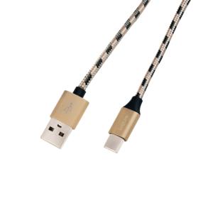LOGILINK USB zu USB-C Sync- u.Ladekabel kupfer-schwarz 1m (CU0133)