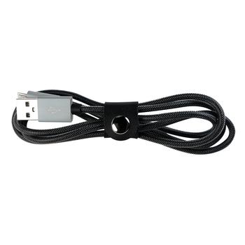 LOGILINK USB zu Micro USB Stecker Sync & Ladekabel,  grau, 2m (CU0134)