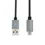 LOGILINK USB zu Micro USB Stecker Sync & Ladekabel,  grau, 2m (CU0134)