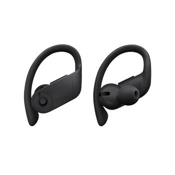 APPLE Beats Powerbeats Pro - True wireless-hörlurar med mikrofon - inuti örat - montering över örat - Bluetooth - ljudisolerande - svart - för iPad/ iPhone/ iPod (MV6Y2ZM/A)