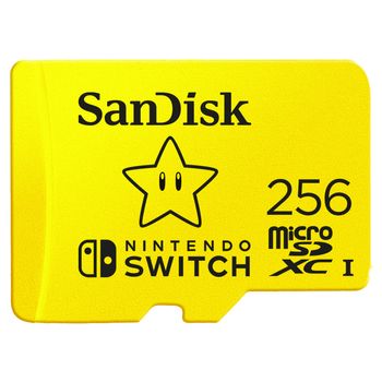 SANDISK and Nintendo Cobranded (SDSQXAO-256G-GNCZN)