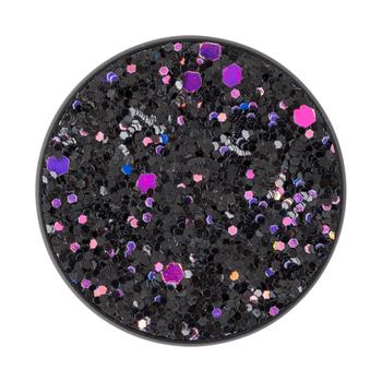 POPSOCKETS Sparkle Black Aftageligt Greb m. Standerfunktion Premium (800498)