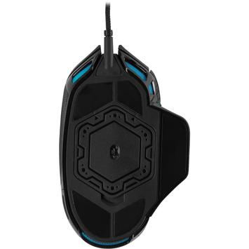 Corsair Gaming NIGHTSWORD RGB FPS/MOBA - mus - USB - svart (CH-9306011-EU)