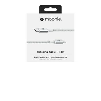 MOPHIE CHARGE AND SYNC CABLE-USB-C TO LIGHTNING CABLE 1,8M, WHITE (409903199)