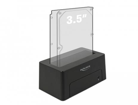 DELOCK USB Type-Câ?¢ 3.1 Docking Station for 1 x SATA HDD / SSD (63958)