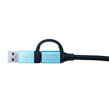 I-TEC USB-C CABLE TO USB-C/A I-TEC USB-C CABLE TO USB-C/A ACCS (C31USBCACBL)