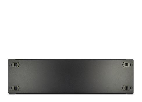 INTER-TECH 19 Blindplatte,  schwarz 3HE, geklippt (88887274)