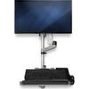 STARTECH WALL MOUNTED WORKSTATION FOR -MONITOR UP TO 30IN-ARTICULATING WALL (WALLSTSI1)