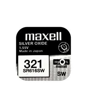 MAXELL WatchCell Battery SR616SW 1PC EU MF   321 (18292800)