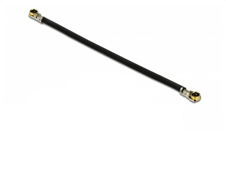 DELOCK Antenna Cable MHFÂ® 4L plug to MHFÂ® 4L plug 1.13 4.5 cm (12607)