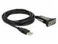 DELOCK Adapter USB Type-A to 1 x serial RS-232 DB9 3m (65962)