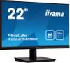 IIYAMA ProLite XU2294HSU-B1 - LED monitor - 22" (21.5" viewable) - 1920 x 1080 Full HD (1080p) @ 75 Hz - VA - 250 cd/m² - 3000:1 - 4 ms - HDMI, VGA, DisplayPort - speakers - matte black (XU2294HSU-B1)