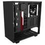 NZXT H510I Midi Tower Black, Red (CA-H510i-BR)