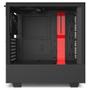 NZXT H510I Midi Tower Black, Red (CA-H510i-BR)