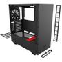 NZXT H510I Midi Tower Black, Red (CA-H510i-BR)