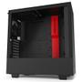 NZXT H510I Midi Tower Black, Red (CA-H510i-BR)