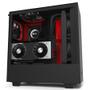 NZXT H510I Midi Tower Black, Red (CA-H510i-BR)