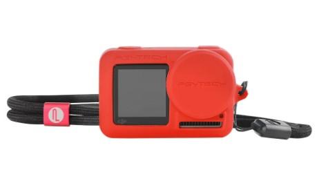 PGYTECH PGY Osmo Action Silicone Rubber Case Red (P-11B-013)