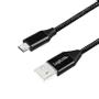 LOGILINK - USB-A 2.0 cable to micro-USB male, 0.3m