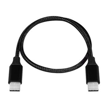 LOGILINK USB 2.0 Kabel, USB-C zu USB-C, schwarz, 1,0m (CU0154)