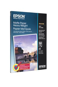 EPSON n Media, Media, Sheet paper, Matte Paper Heavy Weight, Graphic Arts - Graphic and Signage Paper, A3, 167 g/m2, 50 Sheets (C13S041261)