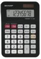 SHARP Skrivebordsalkulator EL-330FB Sort