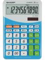 SHARP Bordskalkulator EL-332B blå