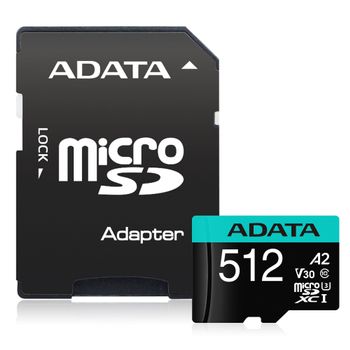 A-DATA ADATA 32GB Micro SDHC UHS-I U3 V30S A2 + Adapter (AUSDH32GUI3V30SA2-RA1)