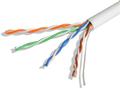 SOLAR PLUS Datakabel kat 5e U/UTP (4x2xAWG24) 305 m box, farve: hvid, CPR klasse: Dca s2-d2-a1