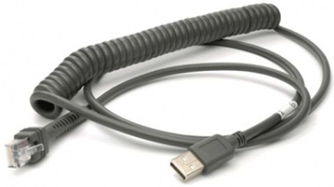 HONEYWELL Honeywell,  Metrologic Cable: USB, black, Type A, 2.9m (9.5?), coiled, host power (53-53235-N-3)