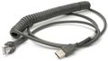 HONEYWELL Honeywell,  Metrologic Cable: USB, black, Type A, 2.9m (9.5?), coiled, host power