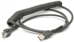 HONEYWELL Honeywell, Metrologic Cable: USB, black, Type A, 2.9m (9.5?), coiled, host power