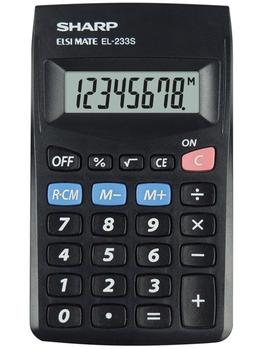 SHARP Miniräknare EL-233SBBK (SH-EL233SBBK)