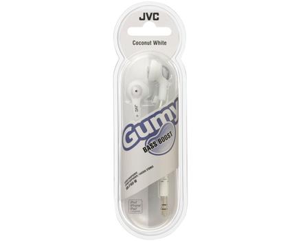 JVC In-Ear Headphone - White (HA-F160-WE)