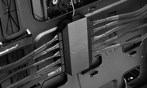 DEEPCOOL Deep Cool Fan Hub FH-10, fan control (black,  10-port) (DP-F10PWM-HUB)