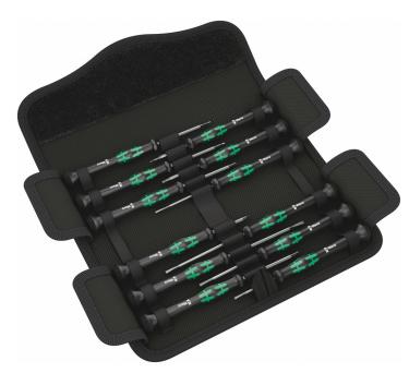 WERA Screwdriver Micro Set 12SB1 (05073675001)