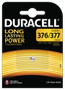 DURACELL 376/377 Battery, 1pk