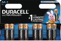 DURACELL Ultra Power AA Batteries,  8pk