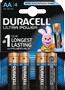 DURACELL Ultra Power AA Batteries,  4pk
