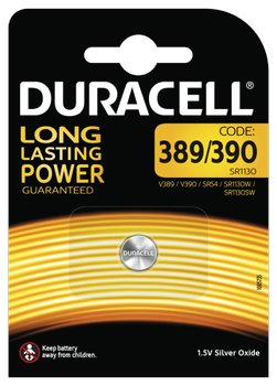 DURACELL 389/390 Battery, 1pk (68131)