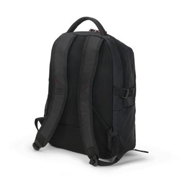 DICOTA A - Notebook carrying backpack - 15.6" - black - with wireless optical mouse (D31719)