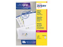 AVERY Laser Address Label 99.1x38.1mm 14 Per A4 Sheet White (Pack 3500 Labels) L7163-250