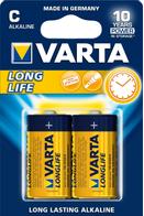 VARTA 1x2 Longlife Extra Baby C LR 14