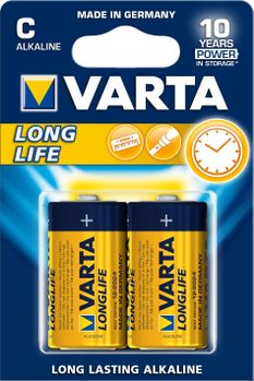 VARTA 1x2 Longlife Baby C LR 14 (04114101412)