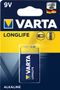 VARTA Longlife 9V 1 Pack (B) (4122101411)