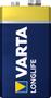 VARTA 1 Longlife Extra 9V block 6 LR 61 (04122101411)