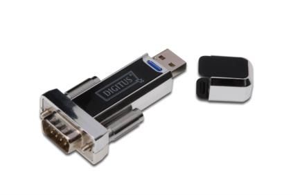 DIGITUS Adapter USB1.1 -> seriell D-Sub9 St/St (DA-70155-1)