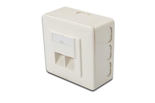 DIGITUS RJ45 Dose DIGITUS 2xRJ45 8P8C (DN-9002-N)
